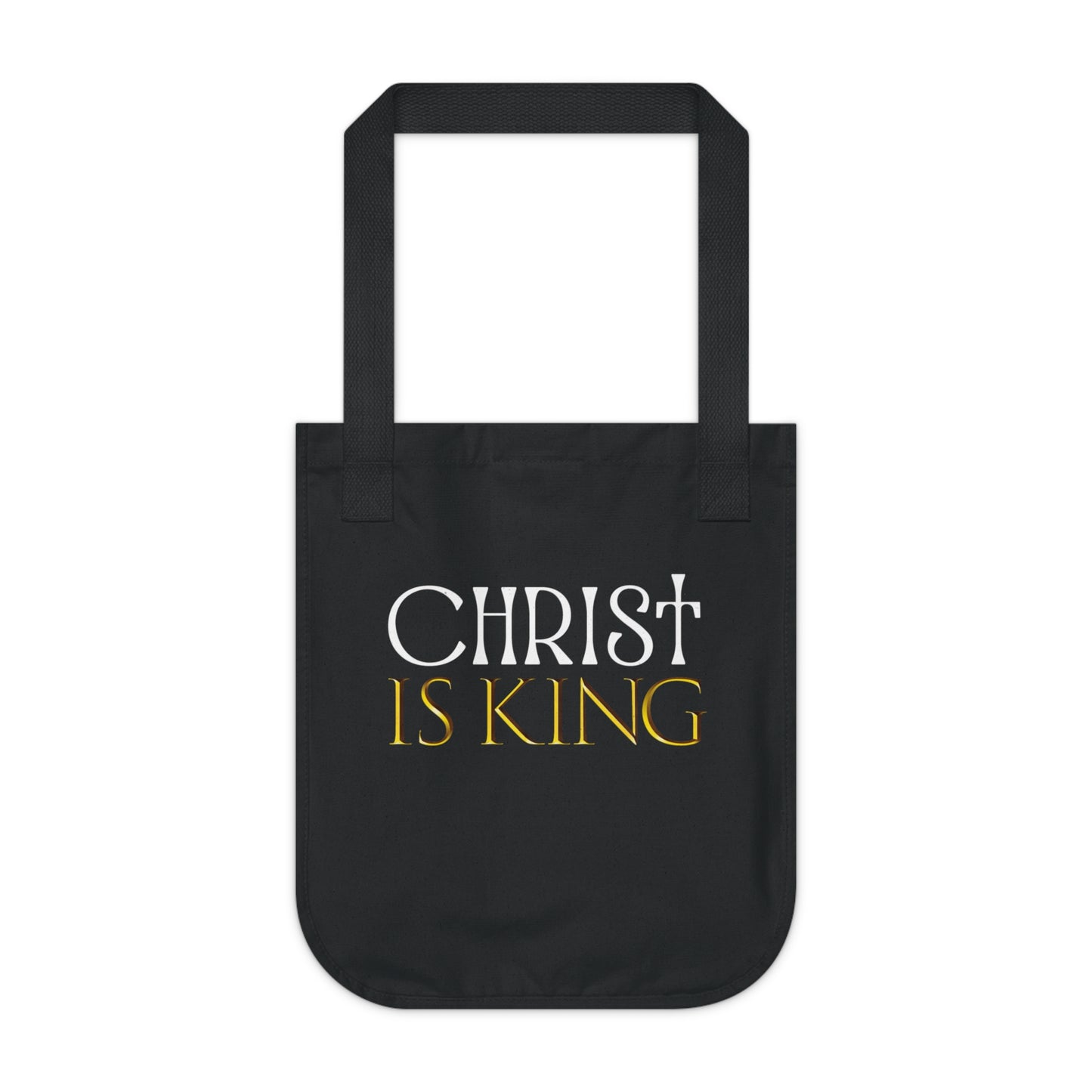 Copy of Organic Canvas Tote Bag - Christ Is Lord Design - Faith-Based Eco-Friendly Shopping Bag