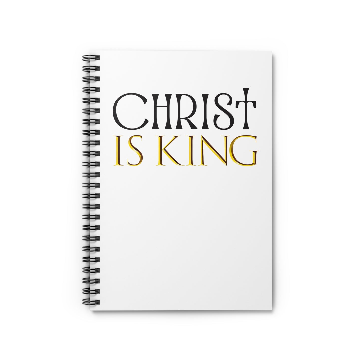 Copy of Inspirational Spiral Notebook - 'Christ is Lord'