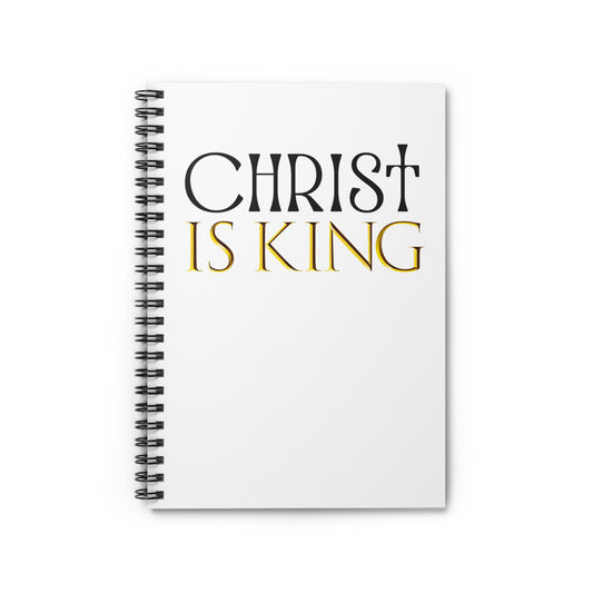 Copy of Inspirational Spiral Notebook - 'Christ is Lord'