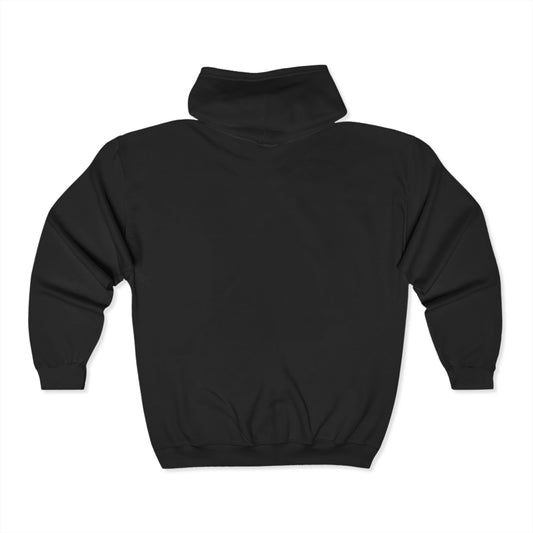 Faith-Inspired Unisex Zip-Up Hoodie - 'Christ is Lord'