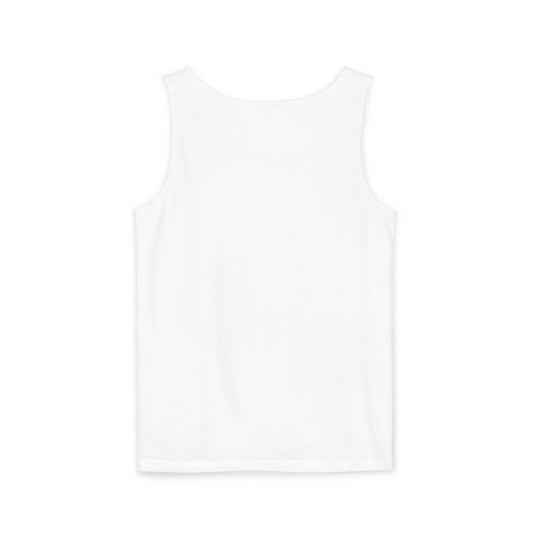 Garment-Dyed Christian Tank Top - "Christ is Lord"